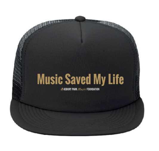 Trucker Hat "Music Saved My Life"