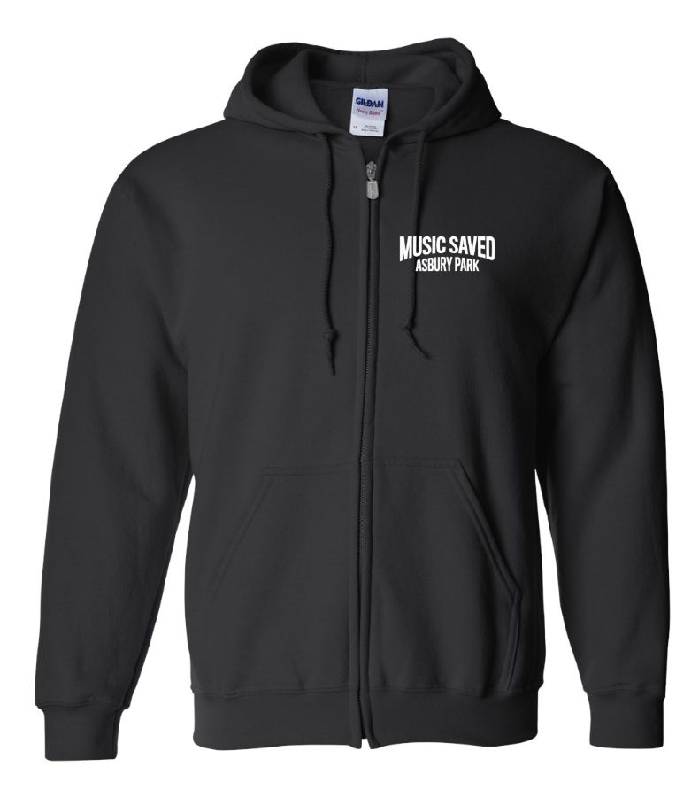 Music Saved Asbury Park Zip Up Hoodie