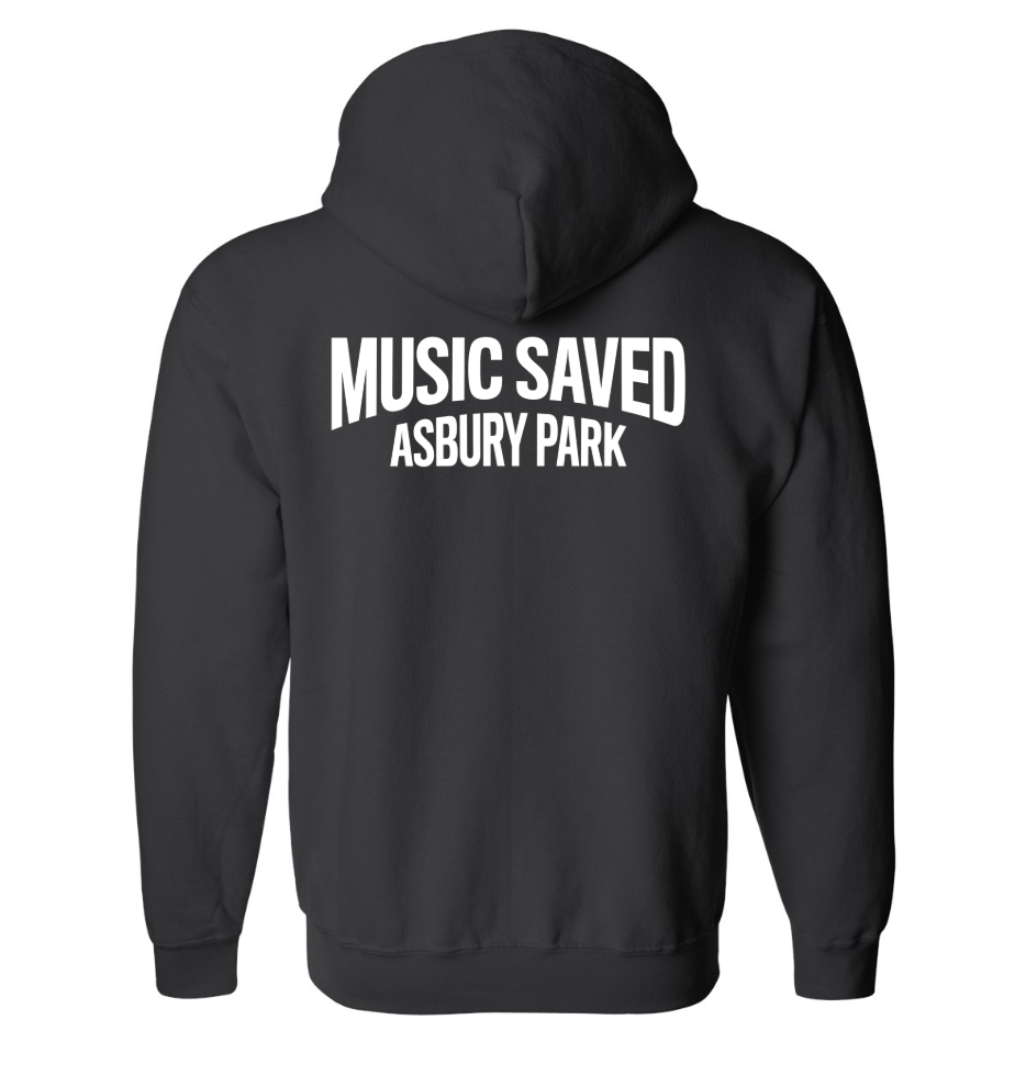 Music Saved Asbury Park Zip Up Hoodie